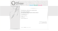 Desktop Screenshot of elarcanolibreria.com